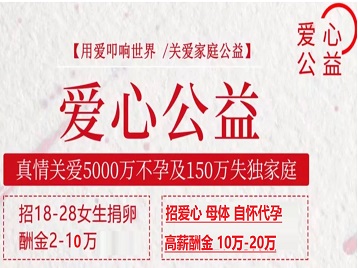 柳河捐卵助孕生子 爱心志愿者招募
